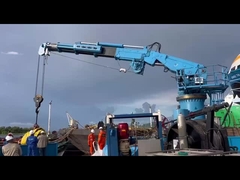 OUCO 0.9T21.6M Δοκίμασε το τηλεσκόπιο Boom Offshore Crane